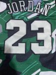 NBA 23 Jordan Chicago Bulls Maillot green blanc